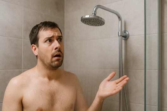 pression faible douche