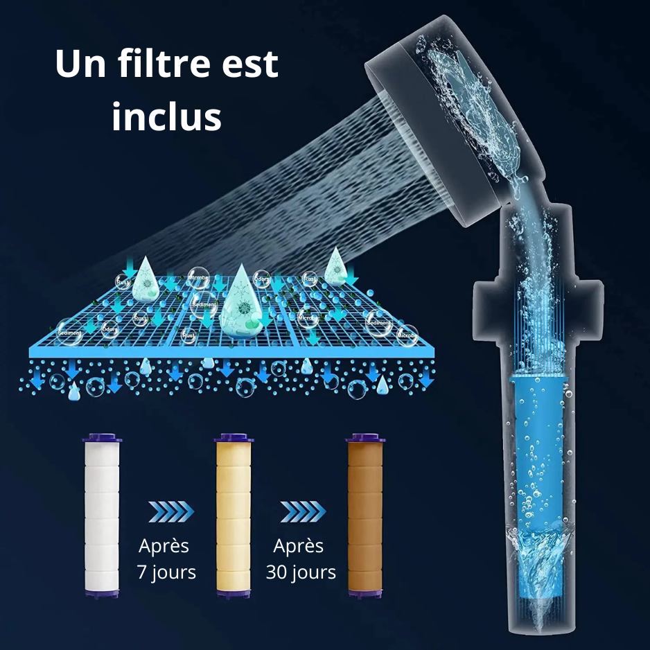 Filtre de pommeau de douche gratuit