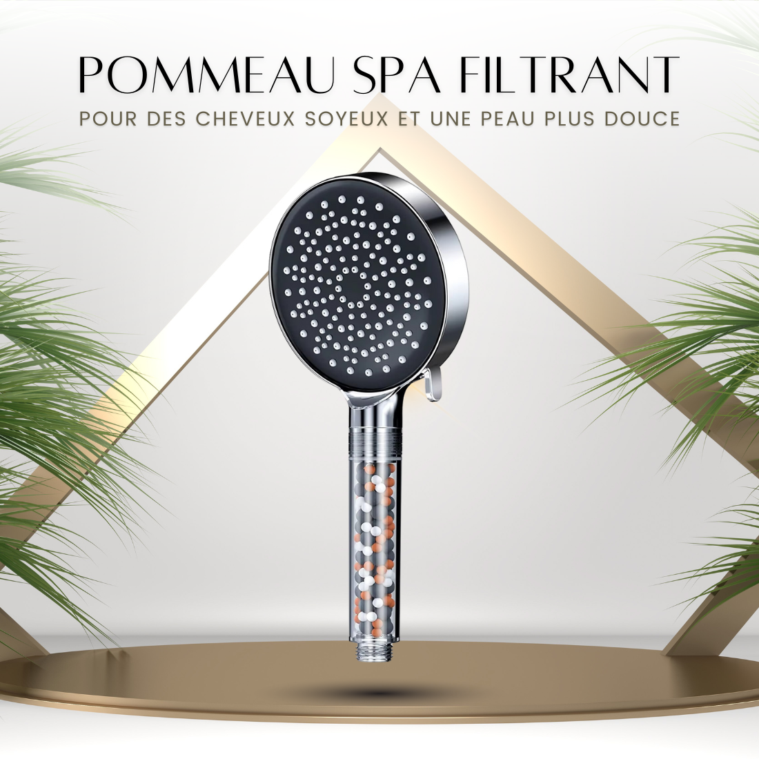 Pommeau de douche filtrant SPA - Bora Bora