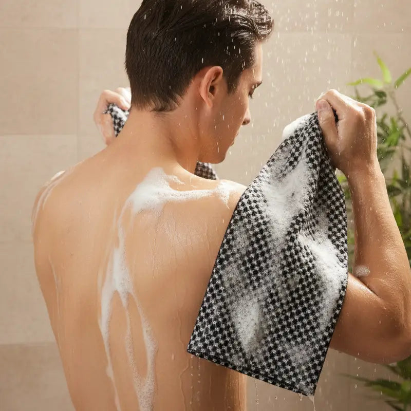 Serviette exfoliante japonaise